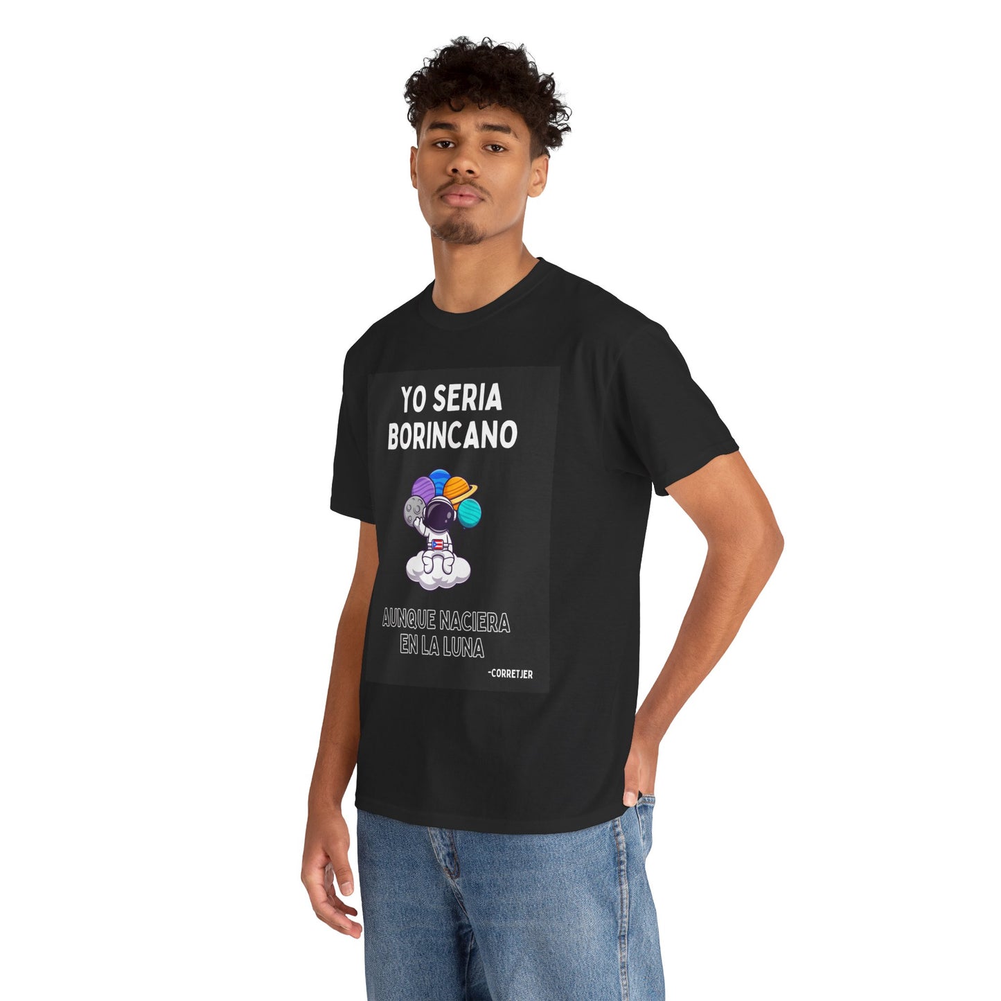 Yo Seria Borincano Unisex Heavy Cotton Tee - Puerto Rican Pride Shirt - by Troya