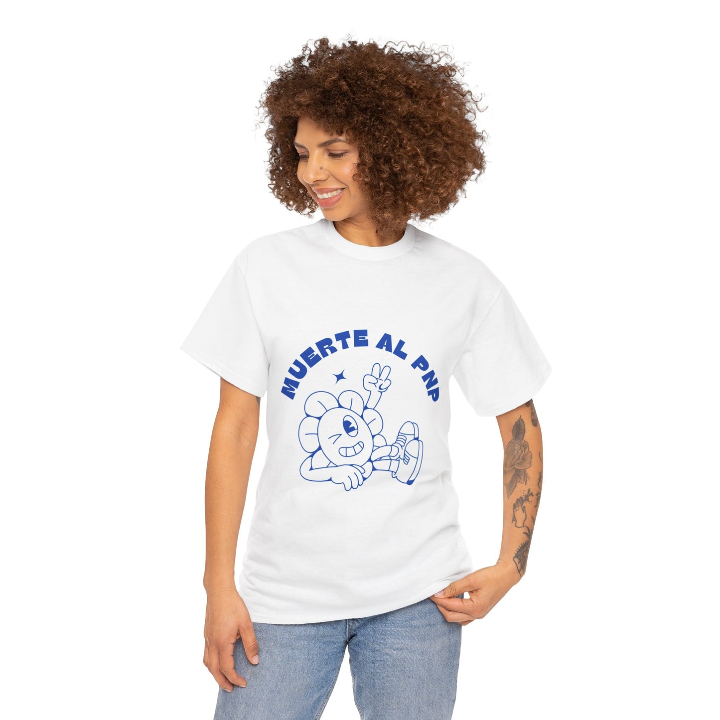 Muerte Al PNP Unisex Heavy Cotton Tee - Fun & Casual Wear