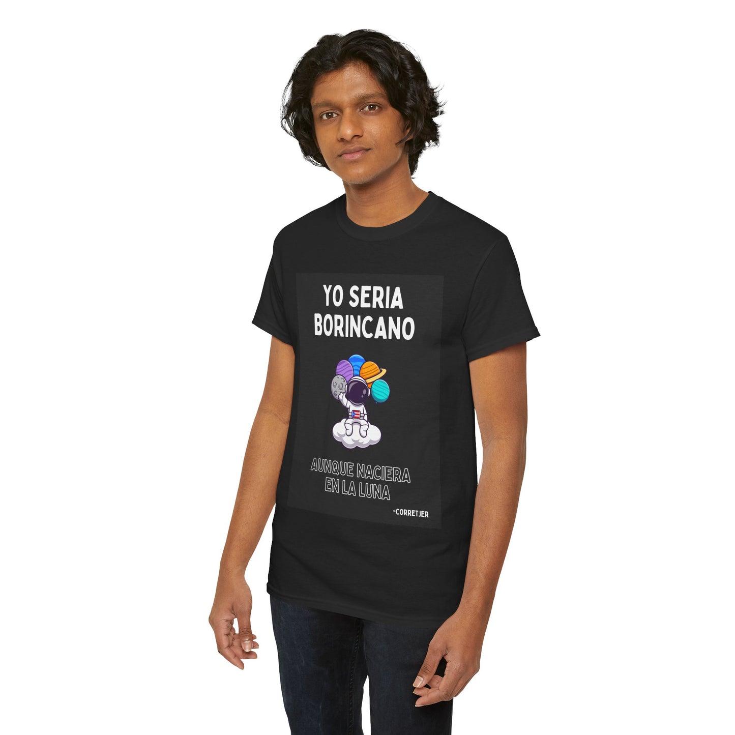 Yo Seria Borincano Unisex Heavy Cotton Tee - Puerto Rican Pride Shirt - by Troya