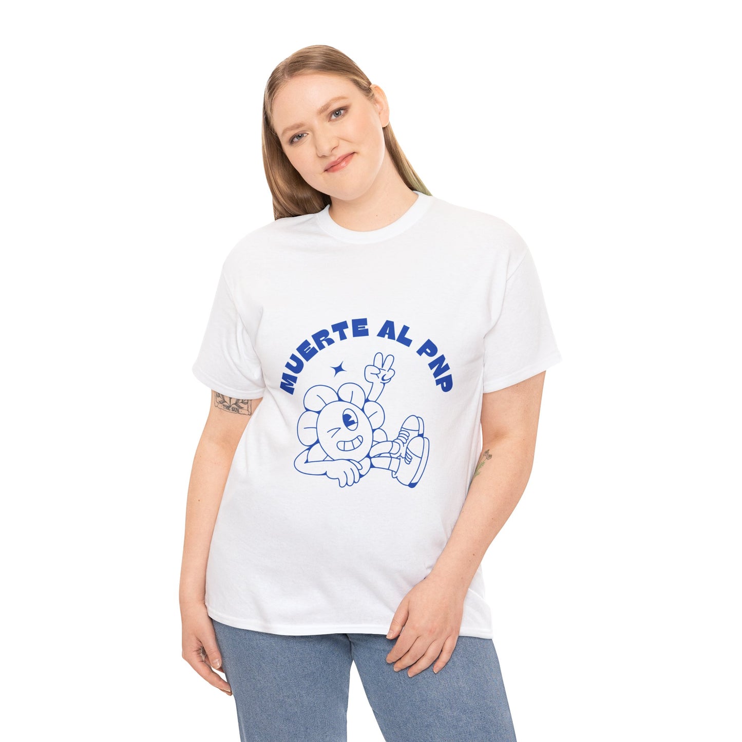 Muerte Al PNP Unisex Heavy Cotton Tee - Fun & Casual Wear