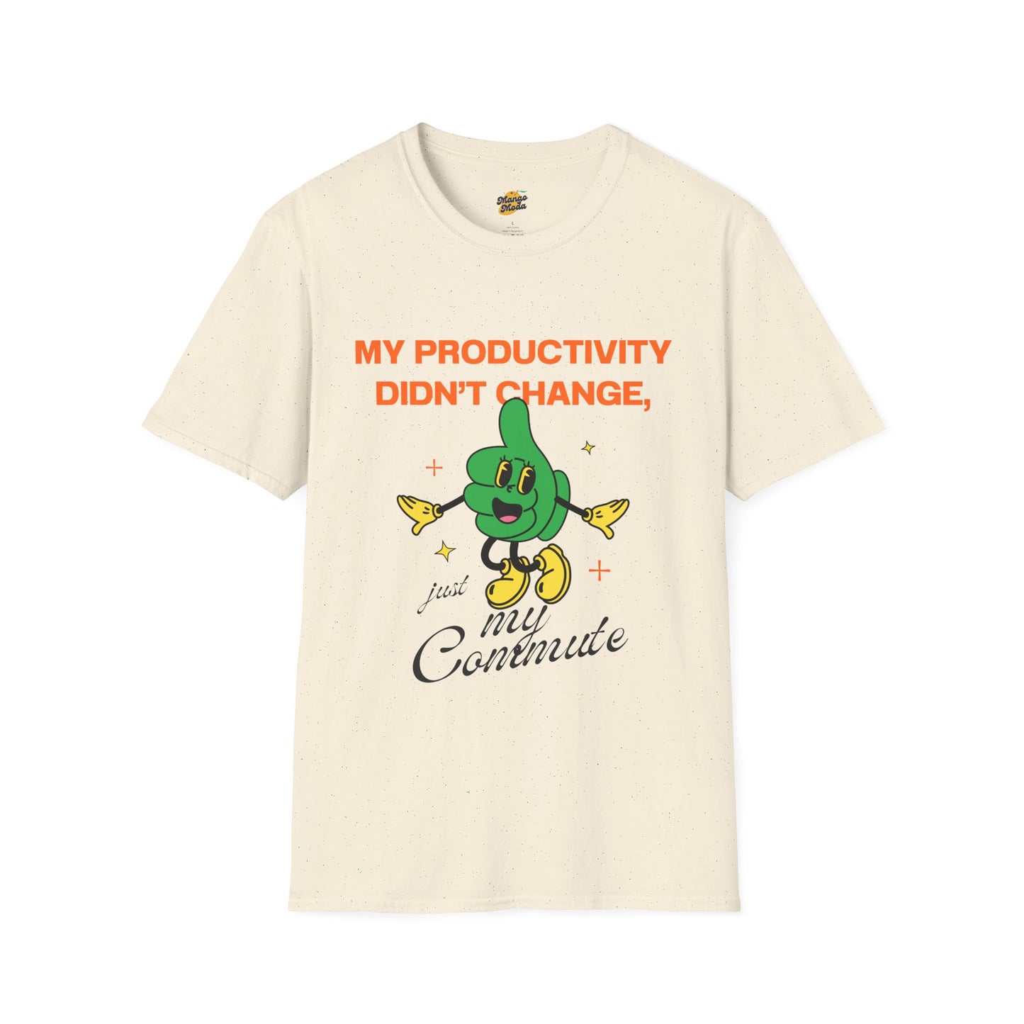 My Productivity Unisex Softstyle T-Shirt - Fun Commuter Graphic Tee