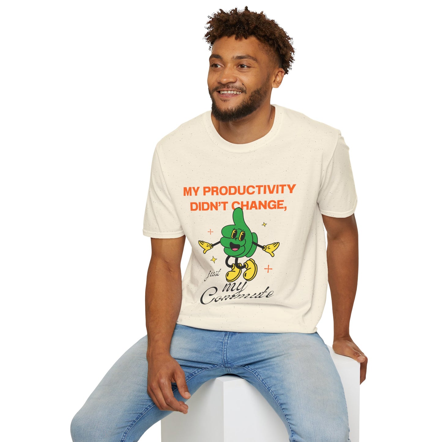 My Productivity Unisex Softstyle T-Shirt - Fun Commuter Graphic Tee