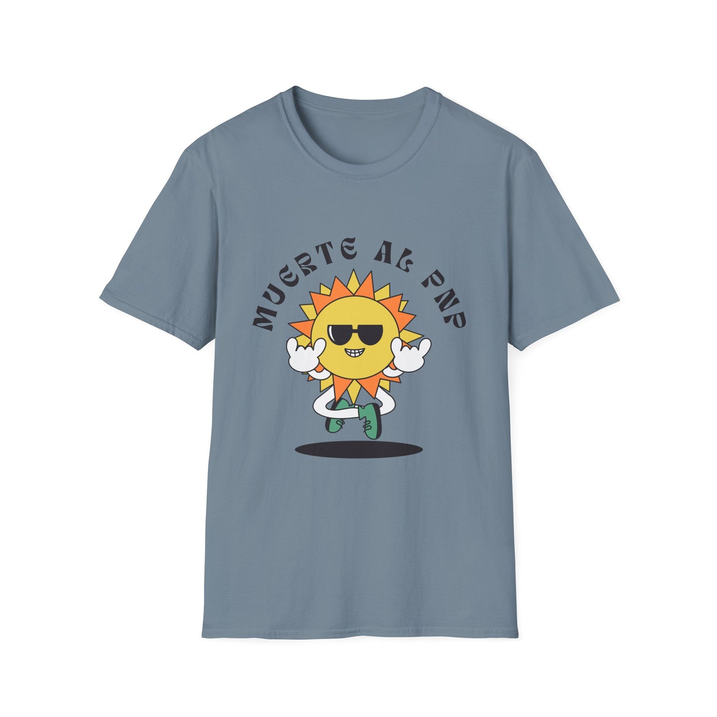 Muerte al PNP Unisex Softstyle T-Shirt - Fun Graphic Tee for Casual Wear - by Troya