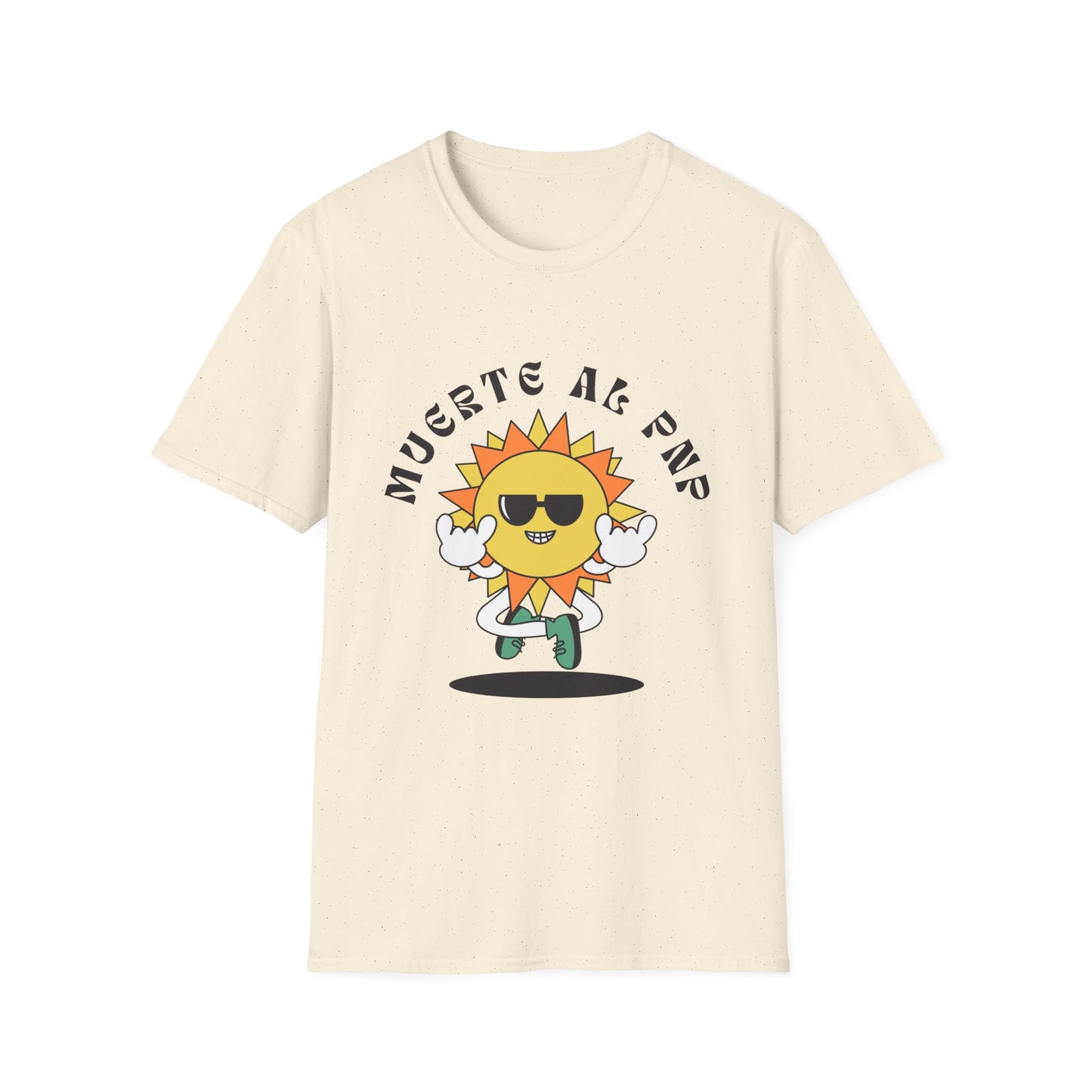 Muerte al PNP Unisex Softstyle T-Shirt - Fun Graphic Tee for Casual Wear - by Troya