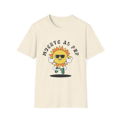 Muerte al PNP Unisex Softstyle T-Shirt - Fun Graphic Tee for Casual Wear - by Troya