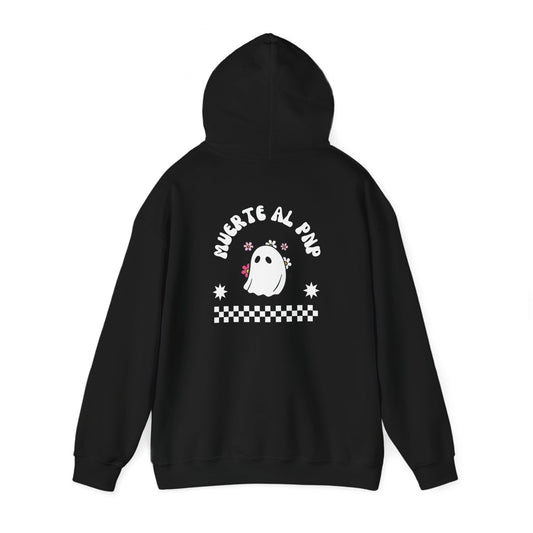 Muerte al PNP Hoodie Lovely Ghost - by Troya