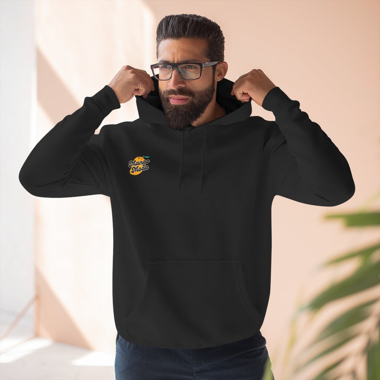 Retro Tech Fleece Hoodie - "I Miss Telework" Design