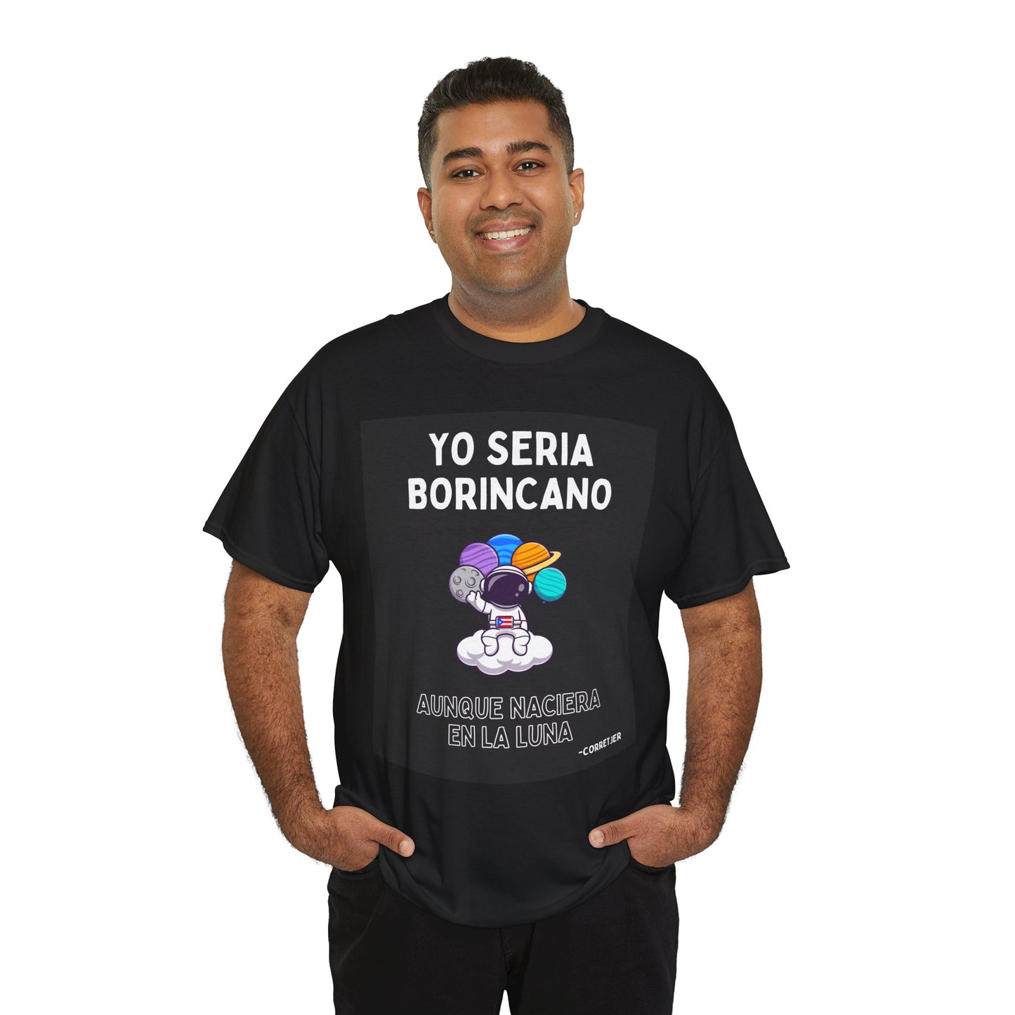 Yo Seria Borincano Unisex Heavy Cotton Tee - Puerto Rican Pride Shirt - by Troya