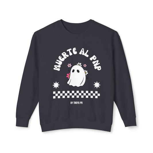 Muerte Al PNP Unisex Lightweight Crewneck Sweatshirt - by Troya